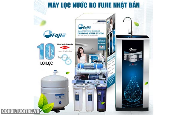 Máy lọc nước FujiE RO-1000 CAB hydrogen 10 cấp độ lọc - Ảnh 2