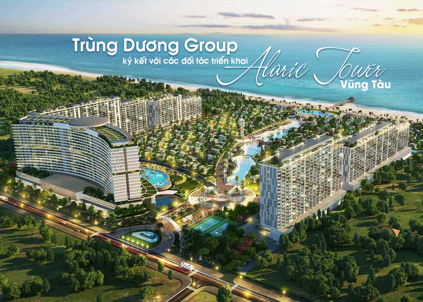 Trùng Dương Group ký kết với các đối tác triển khai Alaric Tower - Vũng Tàu - Ảnh 1